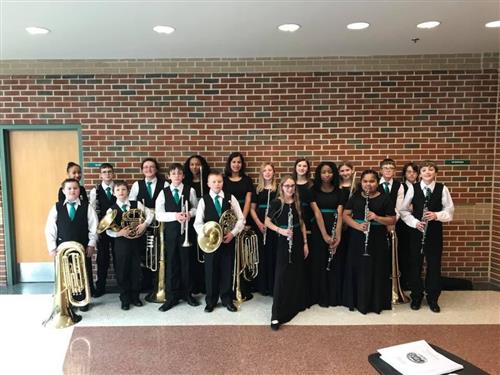 District Band participants 2018 